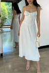 DIANNE FLOWY MAXI DRESS - White