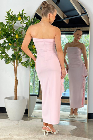 ELLAN SLEEVELESS MAXI DRESS - Pink