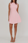 SAHNA LOW BACK MINI DRESS - Pink