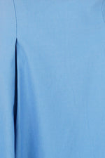 CHERYLYN TIED BACK MINI DRESS - Blue