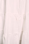 CANON FRONT CUT-OUT MIDI DRESS - White