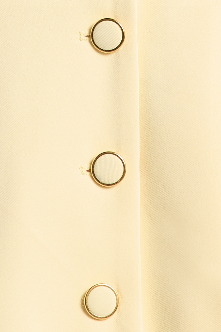 CORTEA SLEEVELESS MINI DRESS - Yellow