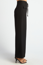 BILLI WIDE LEG PANTS - Black