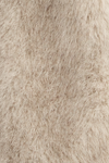 FERIA FUR COAT - Stone Brown