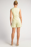 TRISHA TOP & SHORTS SET - Yellow