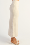 GRACIE MAXI SKIRT - Cream