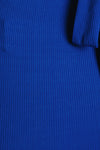ELLISON BACKLESS CROP TOP - Cobalt Blue